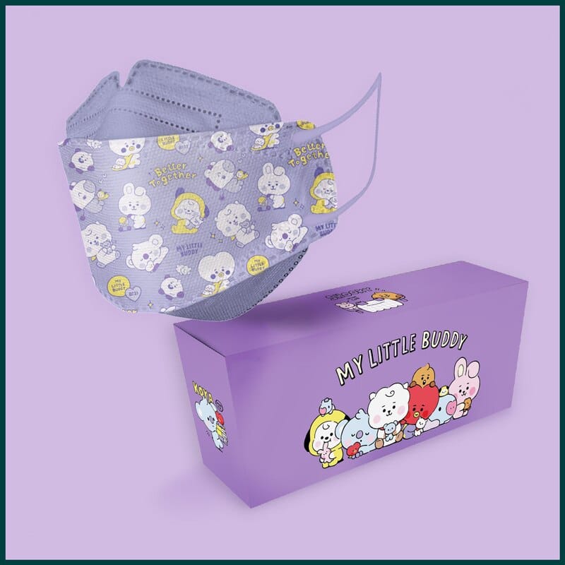 50Pcs-Bt21-Korea-Kpop-Star-Anime-Face-Mask-Bt21-Accessories-Cartoon-Non-Woven-Fabric-Disposable-Breathable-1