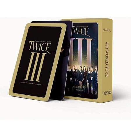 TWICE Photocard - 4th World Tour Ⅲ - Seoul - Pack of 55 Pcs