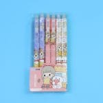 6Pcs-set-0-5Mm-Erasable-Bt21-Neutral-Pens-Kawaii-Students-Stationery-Students-Office-Writing-Press-The