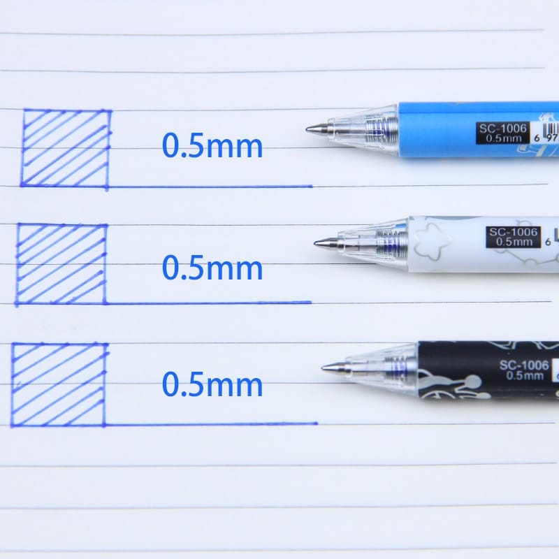 6Pcs-set-0-5Mm-Erasable-Bt21-Neutral-Pens-Kawaii-Students-Stationery-Students-Office-Writing-Press-The-4