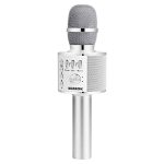 BONAOK Wireless Bluetooth Karaoke Microphone,3-in-1 Portable Handheld Mic Speaker for All Smartphones,Gifts for Kids…