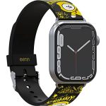 BT21 Compatible with Apple Watch Doodle Soft Band Series SE 7 6 5 4 3 2 1 45mm 41mm 44mm 40mm 42mm 38mm, Genuine…