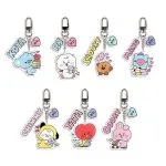 BT21 New Keychain Kawaii Anime Cute Cartoon Bag