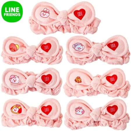BT21 رباط شعر هيرباند الشعر إكسسوارات الشعر Plushie