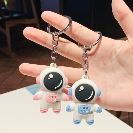 Bt21 Anime Astronaut Key Buckle Astronaut Pendant PVC Hang Bag
