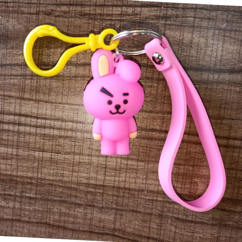 Bt21-Bangtan-Boys-Mang-Koya-Chimmy-Cooky-Shooky-Cartoon-Rubber-Animal-Keychain-Phone-Backpack-Key-Ring-2