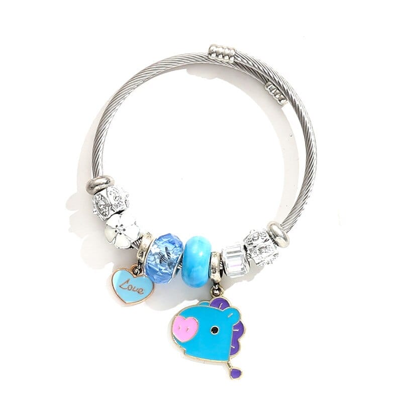 Bt21-Kpop-Doras-Bead-Plush-Doll-Bracelet-Fashion-Cartoon-Girls-3D-Diy-Pendant-Crystal-Bracelet-Jewelry-4