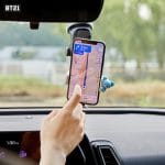 Bt21-Minini-Series-Car-Wireless-Charging-Phone-Car-Bracket-Cartoon-Anime-Rj-Tata-Doll-Cell-Holder