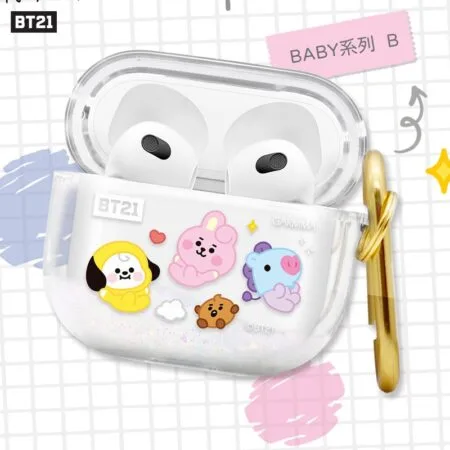 Bt21 Silicone Airpods1/2 Airpods Pro Airpods3 Case Anime