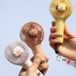 Cartoon-Kawaii-bt21-Baby-Series-Mini-Handheld-Fan-3-gear-Wind-Desktop-Mute-Lovely-Small-Electric