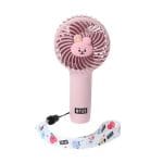 Cartoon-Kawaii-bt21-Baby-Series-Mini-Handheld-Fan-3-gear-Wind-Desktop-Mute-Lovely-Small-Electric