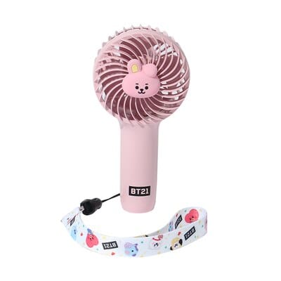 Cartoon-Kawaii-bt21-Baby-Series-Mini-Handheld-Fan-3-gear-Wind-Desktop-Mute-Lovely-Small-Electric-5