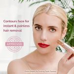 Finishing-Touch-Flawless-Facial-Hair-Remover-for-Women-WhiteRose-Gold-Electric-Face-Razor-for-Women-with-LED-Light-for-Instant-and-Painless-Hair-Removal-0