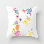 Flower-Letter-Decorative-Cushion-Cover-Pillow-Pillowcase-Polyester-45-45-Throw-Pillows-Home-Decor-Pillowcover-40842