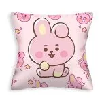 G-Ahora Cartoon Kpop BTS Soft Pillow Cover Decorative Square Throw Pillow Case Set Cooky MANG KOYA CHIMMY TATA RJ SHOOKY…