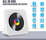 Gueray-CD-Player-Portable-Bluetooth-Desktop-CD-Player-for-Home-CD-Player-with-Timer-Built-in-HiFi-Speakers-with-LCD-Screen-Display-Home-Audio-Boombox-FM-Radio-USB-Type-c-MP3-Music-Player-0