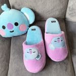 Kawaii-BT21-Anime-Hobby-Tata-Rj-Chimmy-Cooky-Shooky-Mang-Koya-Winter-Plush-Slippers-Home-Shoes