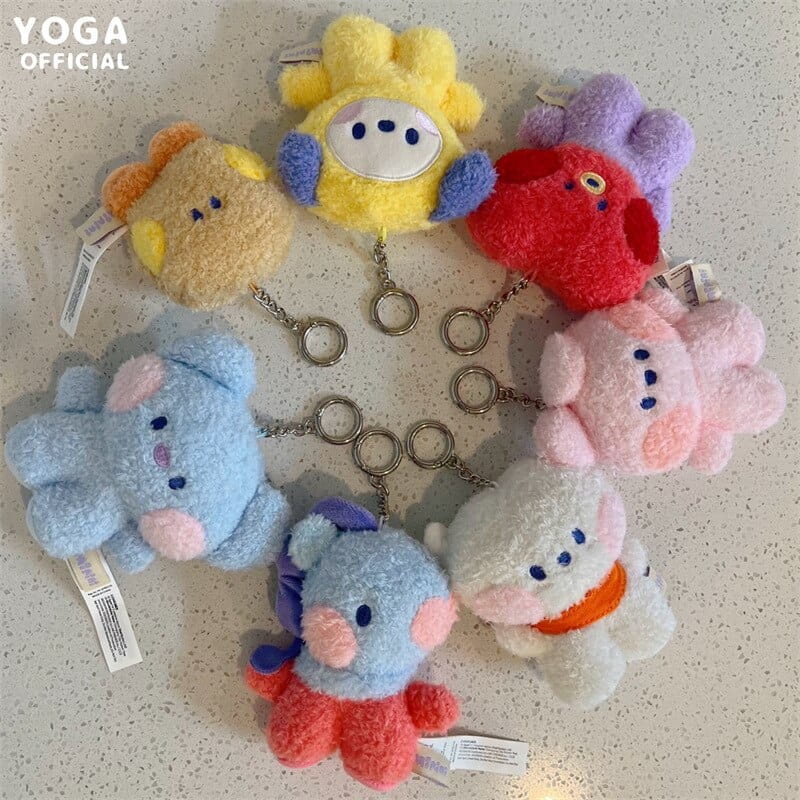 Kawaii-BT21-Small-Animal-Mini-Plush-Doll-Cartoon-Bag-Ornament-Gift-Doll-Pendant-Plush-Keychain-Birthday-1
