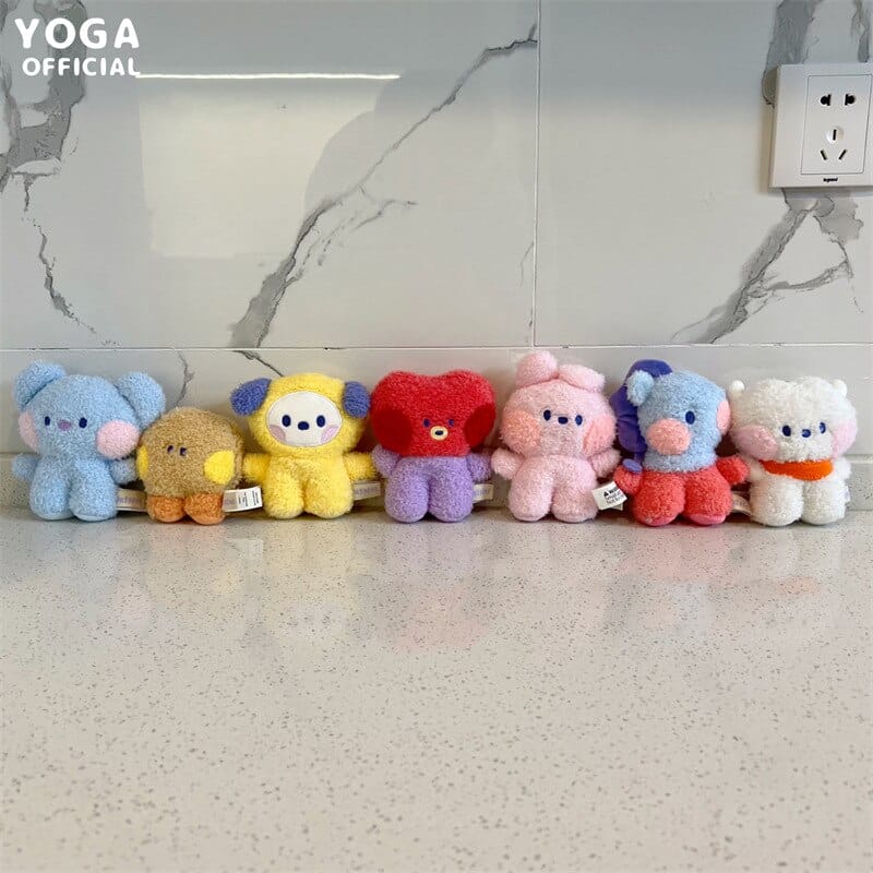 Kawaii-BT21-Small-Animal-Mini-Plush-Doll-Cartoon-Bag-Ornament-Gift-Doll-Pendant-Plush-Keychain-Birthday-2