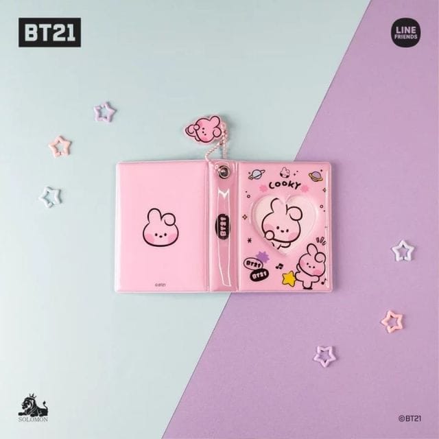 Kawaii Bt21 Anime Cooky Chimmy Photo Album 3Inch Idol Photos : kpopita