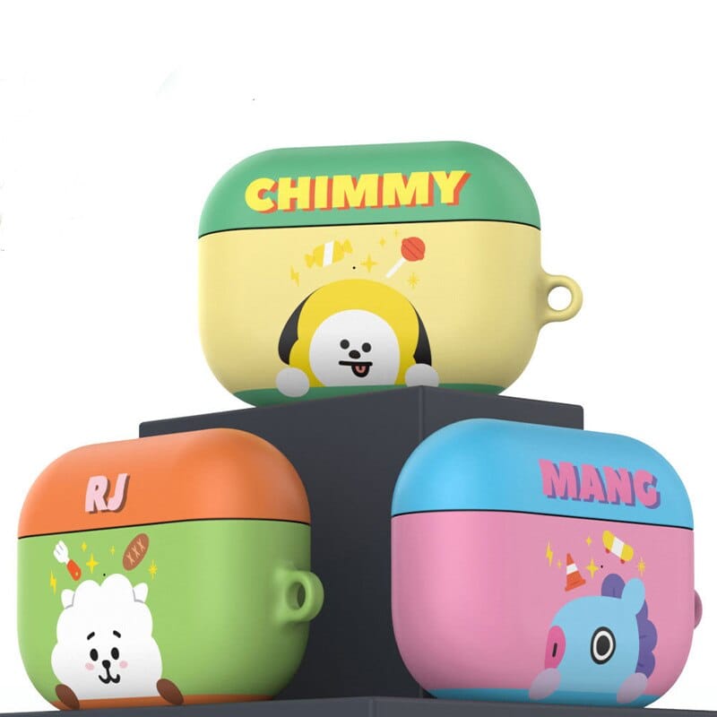 Kawaii-Bt21-Cartoon-Headphone-Case-Bts-Anime-Tata-Chimmy-Creative-Airpods-Three-Generations-of-Bluetooth-Wireless-2