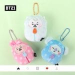 Kawaii-Bt21-Cute-Mini-Plush-Doll-Anime-Cute-Cartoon-Backpack-School-Bag-Charm-Keychain-Pendant-Christmas