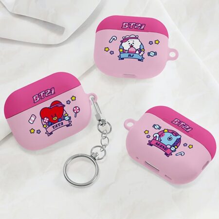 Kawaii Kpop Bt21 Earphone Cases for Airpods 1/2/3 Pro