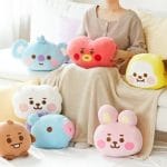 Kawaii Kpop Bts Animal Plush Toys Hand Warmer Bt21 Plushie