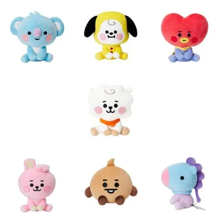 Korean Boy Group Cartoon BT21 Plush Toy RJ KOYA CHIMMY