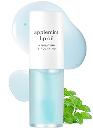 Nooni Korean Lip Oil - Applemint | Gift, Moisturizing, Glowing, Revitalizing, and Tinting for Dry Lips with Mint Extract…
