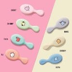 New-Kawaii-Bt21-Mini-Airbag-Comb-Anime-Koya-Chimmy-Cartoon-Portable-Girls-Aircushion-Hair-Styling-Comb