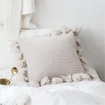 REGINA-Cute-Fringes-Tassels-Pillow-Case-Kawaii-Home-Decor-Sofa-Bed-Cushion-Cover-45x45CM-Fluffy-Soft