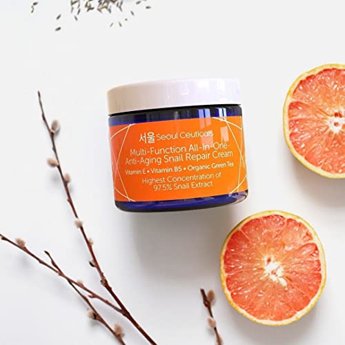 SeoulCeuticals-Korean-Skin-Care-Snail-Mucin-Repair-Cream-Korean-Moisturizer-Night-Cream-975-Snail-Mucin-Extract-All-In-One-Recovery-Power-For-The-Most-Effective-K-Beauty-Routine-2oz-0-2