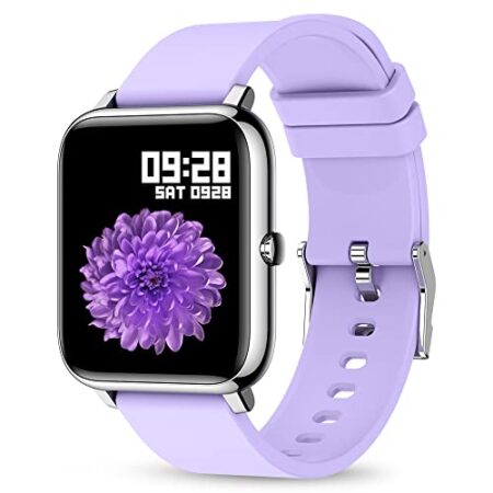 Smart Watch, KALINCO Fitness Tracker with Heart Rate Monitor, Blood Pressure, Blood Oxygen Tracking, 1.4 Inch Touch…
