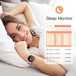 Smart-Watch-for-Women-AGPTEK-Smartwatch-for-Android-and-iOS-Phones-IP68-Waterproof-Activity-Tracker-with-Full-Touch-Color-Screen-Heart-Rate-Monitor-Pedometer-Sleep-Monitor-Pink-LW11-0