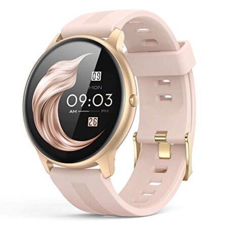 AGPTEK Smart Watch for Women, Smartwatch for Android and iOS Phones IP68 Waterproof Activity Tracker with Full Touch…