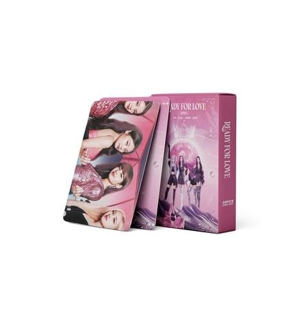 BLACKPINK Photocard - READY FOR LOVE - Pink Ver - Pack of 55 Pcs