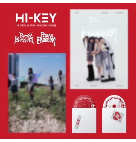 H1-KEY - 1st Mini Album [Rose Blossom] (Random Ver.)