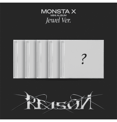 MONSTA X - 12th Mini Album [REASON] (Jewel Ver.) (Random Ver.)