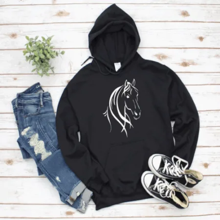 Horse Hoodie, Horse Lover Tee, Horse Girl Shirt