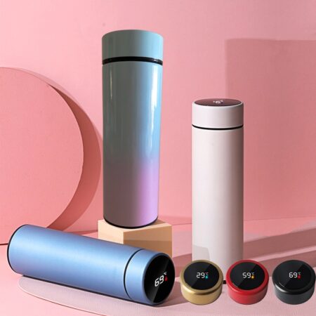 smart digital water bottle keeps cold and heat thermal bottle