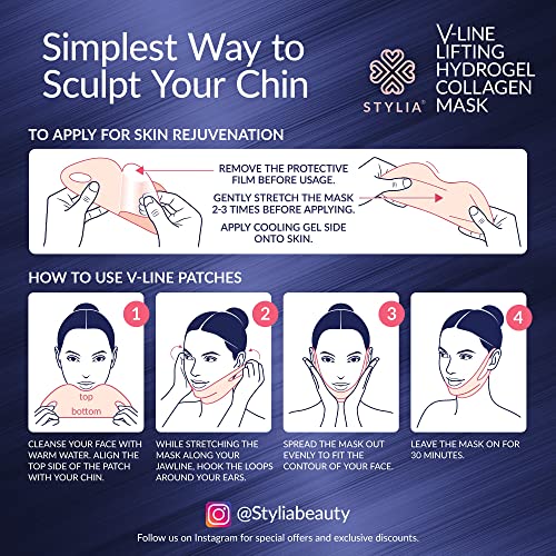 10-Piece-V-Line-Shaping-Face-Masks--Double-Chin-Reducer-Lifting-Hydrogel-Collagen-Mask-with-Aloe-Vera--Anti-Aging-and-Anti-Wrinkle-Band-Contouring-Slimming-and-Firming-Face-Lift-Sheet-0-4