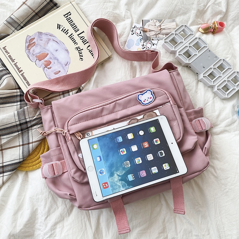 2022-Women-s-Bag-Messenger-Korean-Style-Female-Backpack-College-Large-Capacity-Versatile-Shoulder-Student-School-3