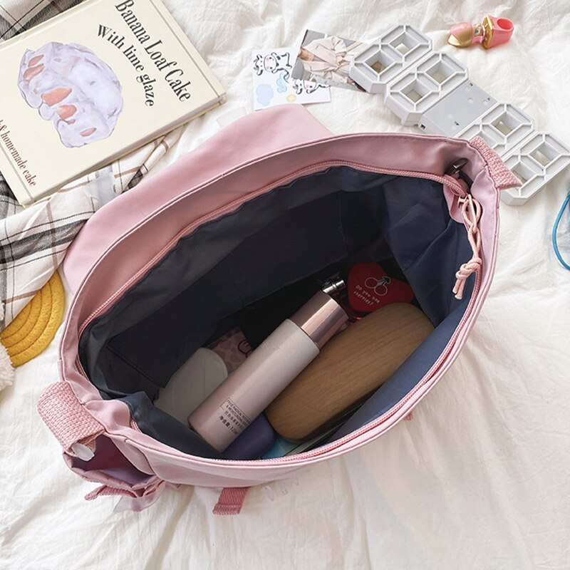 2022-Women-s-Bag-Messenger-Korean-Style-Female-Backpack-College-Large-Capacity-Versatile-Shoulder-Student-School-4