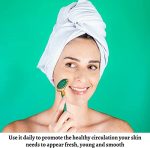 4-in-1-Jade-Roller-and-Gua-Sha-Set-Jade-Face-Roller-with-Eye-Massager-Jade-Gua-Sha-Ridged-Roller-Massager-Jade-Roller-for-Face-Real-Jade-100-Jade-Stone-Roller-Warm-Facial-Massager-or-Ice-Roller-0