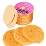 50-Count-Compressed-Facial-Sponges-GAINWELL-Cellulose-Facial-Sponges-100-Natural-Cosmetic-Spa-Sponges-for-Facial-Cleansing-Exfoliating-Mask-Makeup-Removal-0