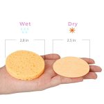50-Count-Compressed-Facial-Sponges-GAINWELL-Cellulose-Facial-Sponges-100-Natural-Cosmetic-Spa-Sponges-for-Facial-Cleansing-Exfoliating-Mask-Makeup-Removal-0