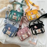 Crossbody Female Girl Student Korean Version Bag Multifunctional All-match Cross