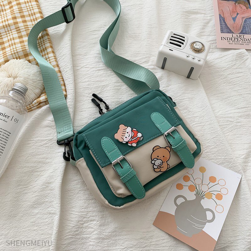 Crossbody-Female-2021-New-Cute-Girl-Canvas-Student-Korean-Version-One-shoulder-Small-Square-Bag-Multifunctional-2