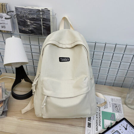 Female Schoolbag Junior High School New Korean Leisure Canvas